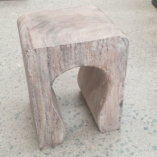 wood stool fuerteventura