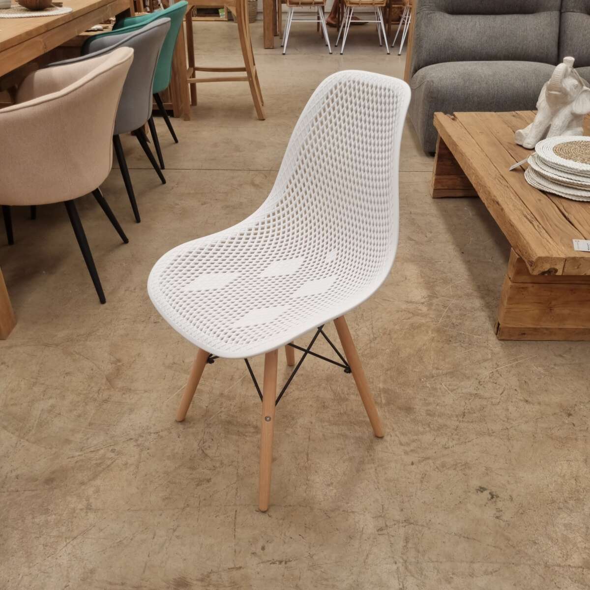 Chair ABS HOLLOW White